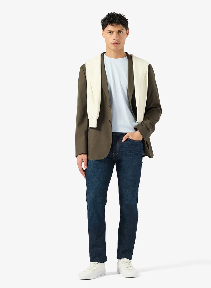 LACOSTE Classic Fit Embossed T-Shirt